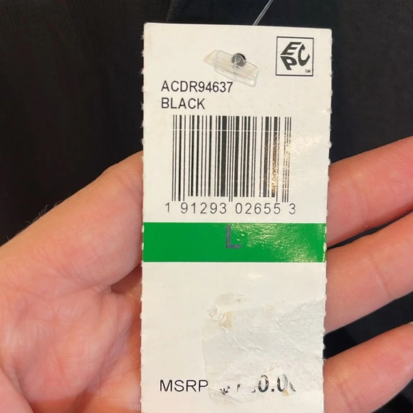 ASTR the Label Womens Floral Print Mini Casual black dress size Large - Picture 5 of 6